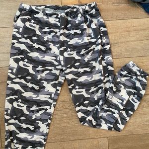 FashionNova Camo Joggers